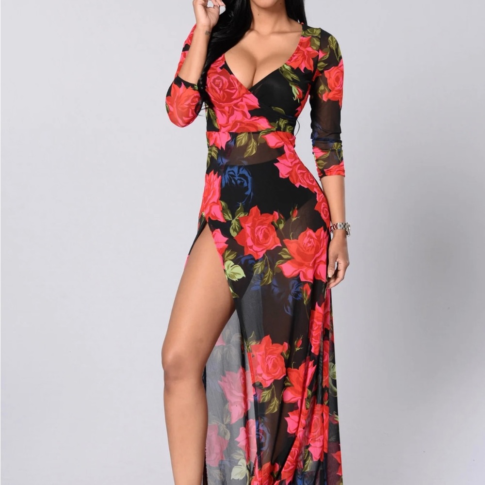 Maxi dress - fashion nova (M)